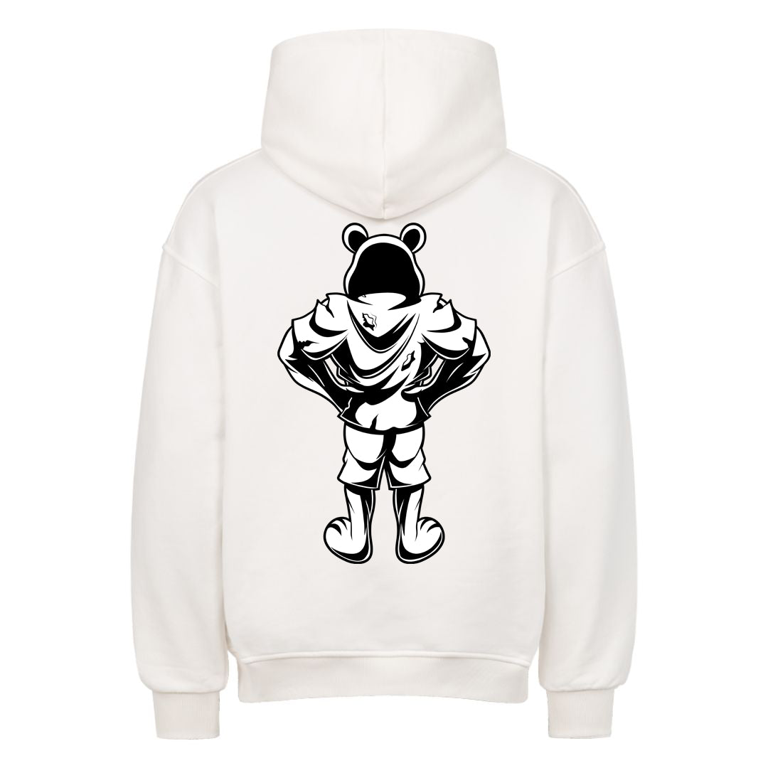 Bear B&W Oversized Hoodie