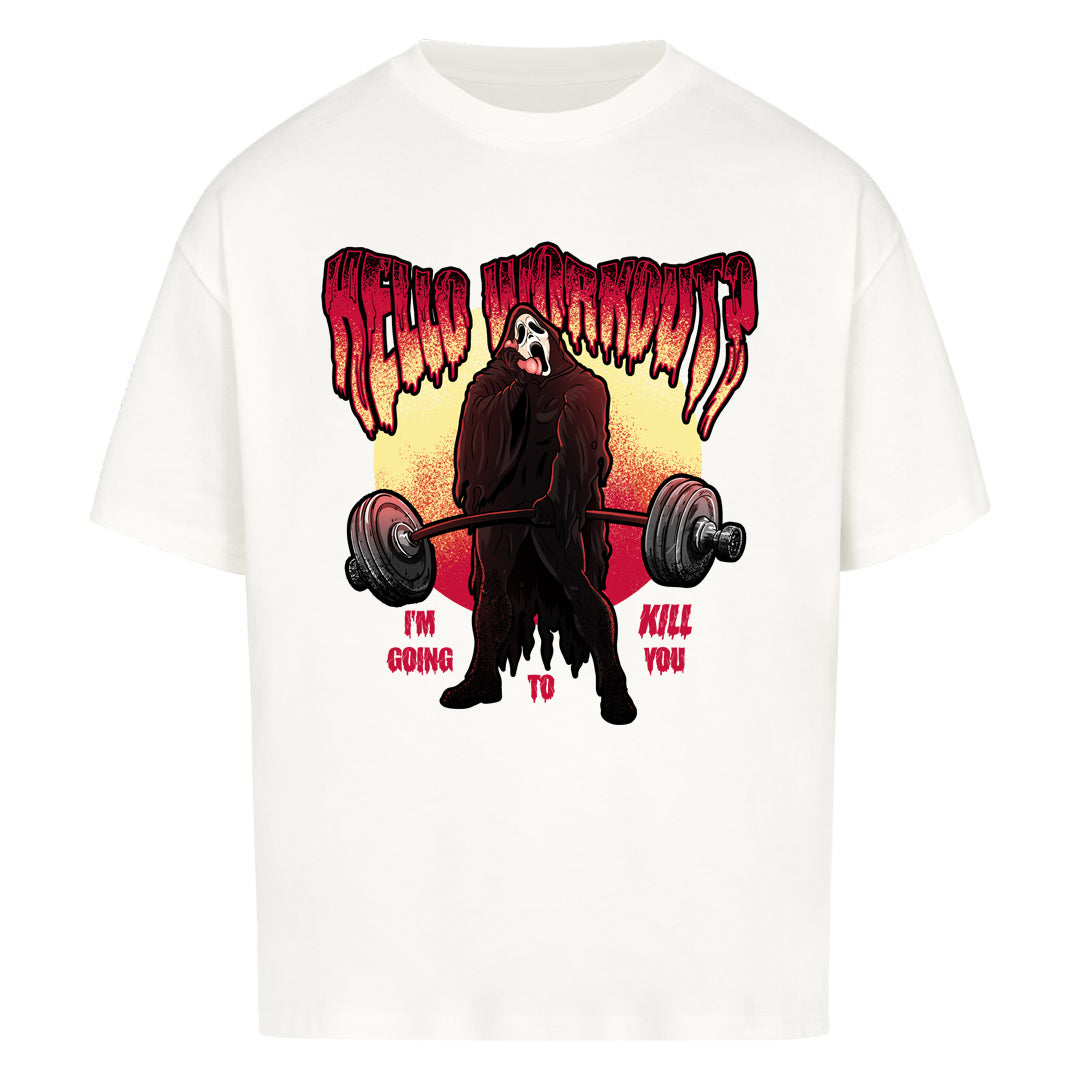 Hello Workout Oversized Shirt
