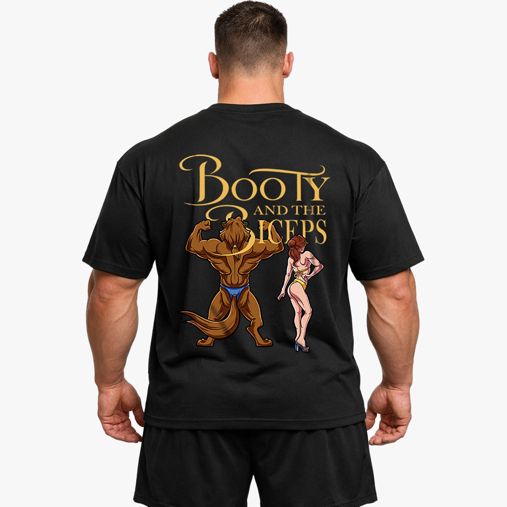 Booty and the Biceps (Backprint) Oversized Shirt