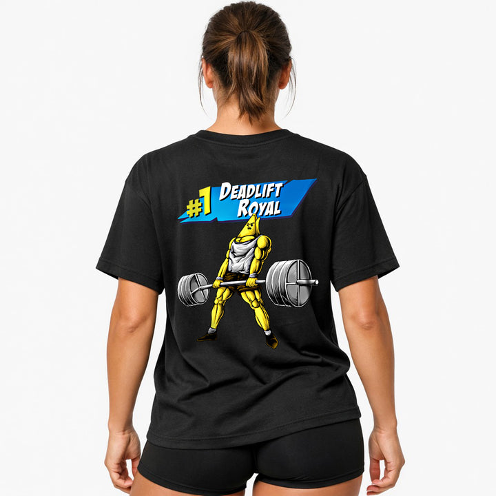 Deadlift Royal (Backprint) Oversized Shirt