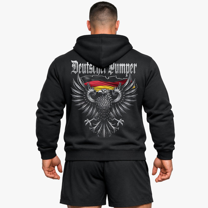 Deutscher Pumper (Backprint) Hoodie