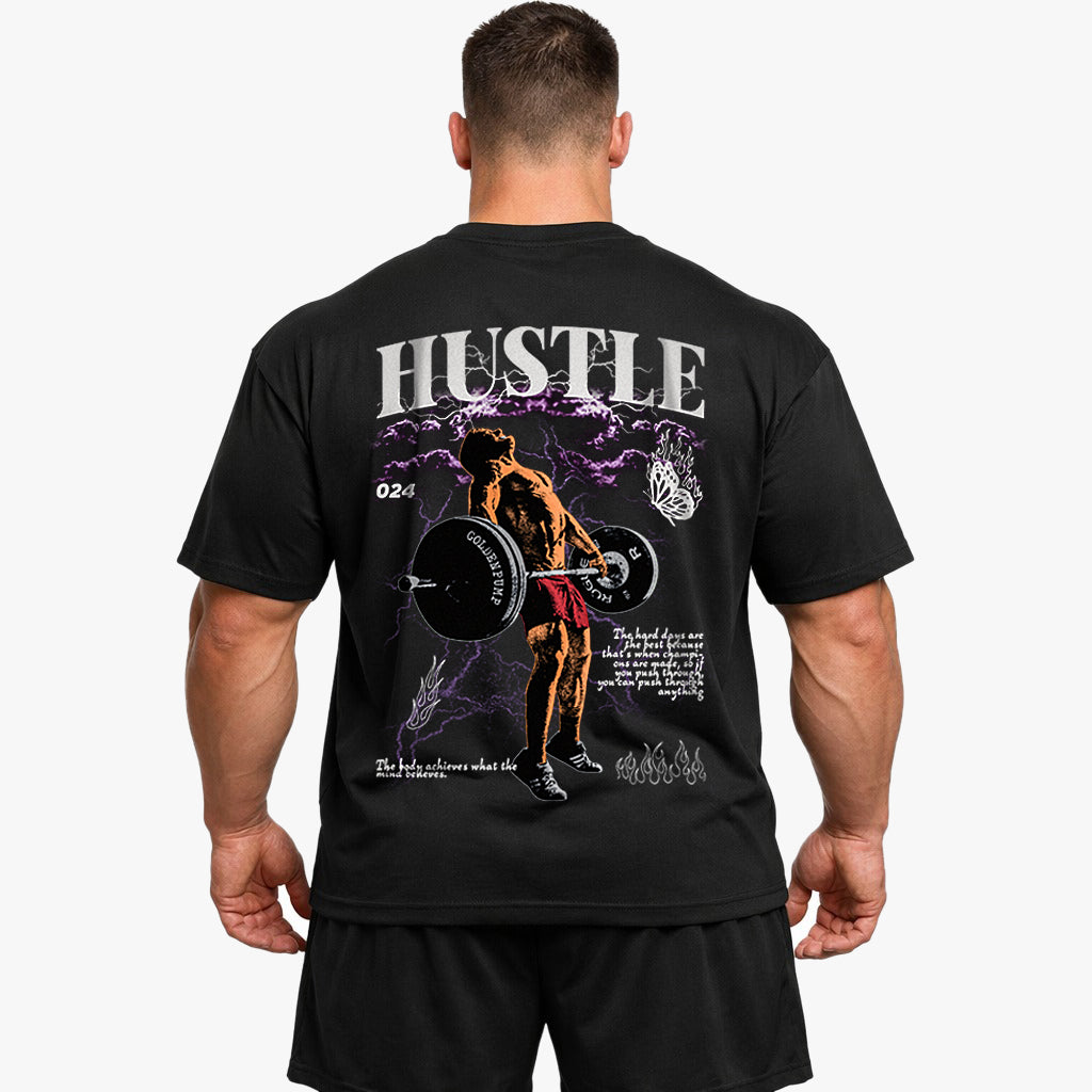 Hustle (Backprint) Oversize Blast