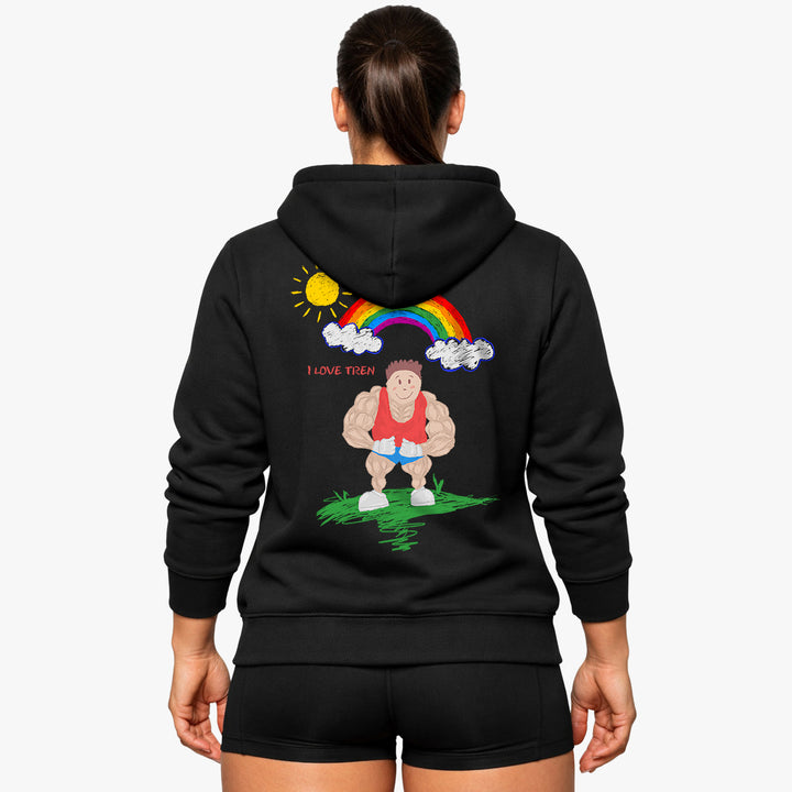 I Love Tren (Backprint) Hoodie