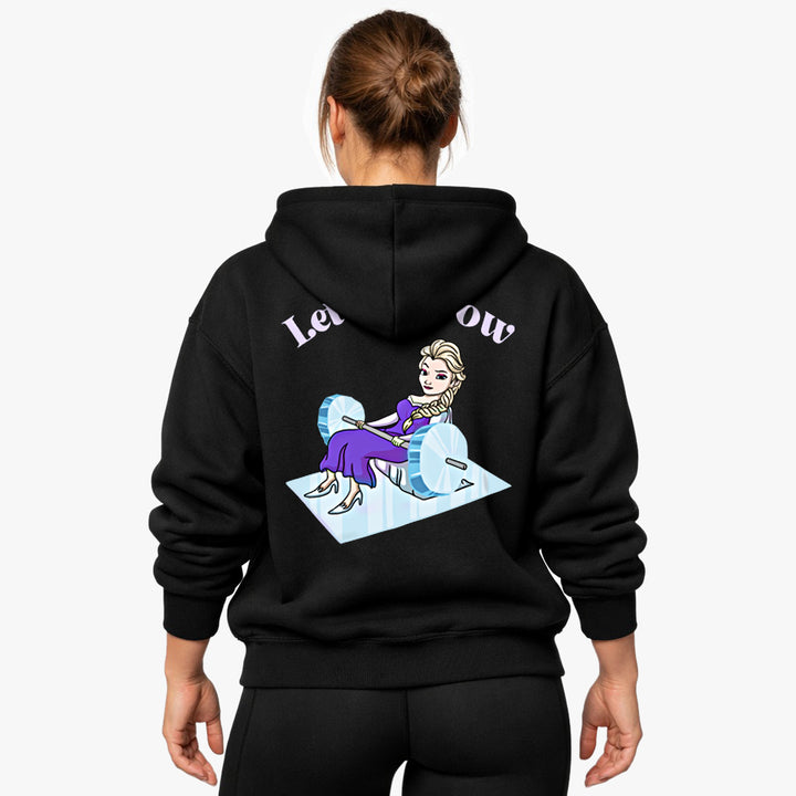 Let it grow (Backprint) Oversized Hoodie