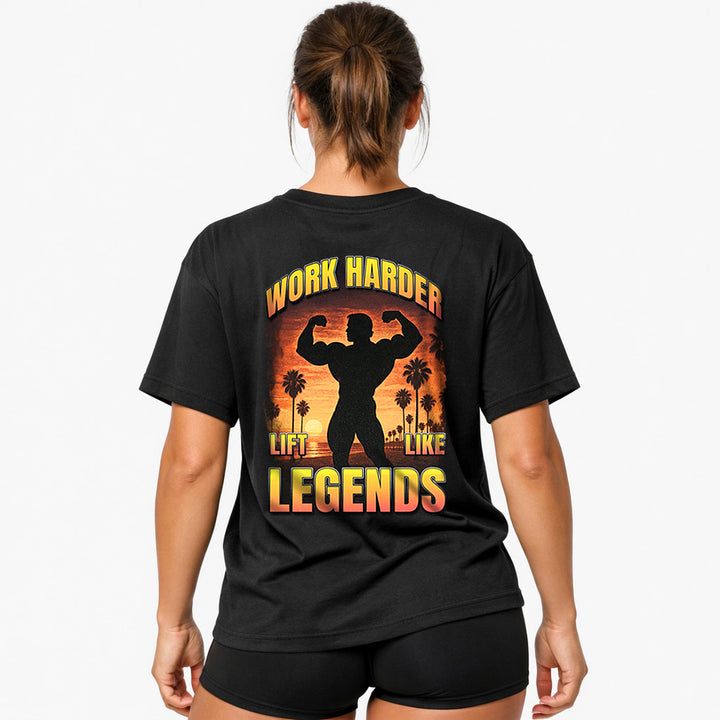 Lift Like Legends Oversized Shirt