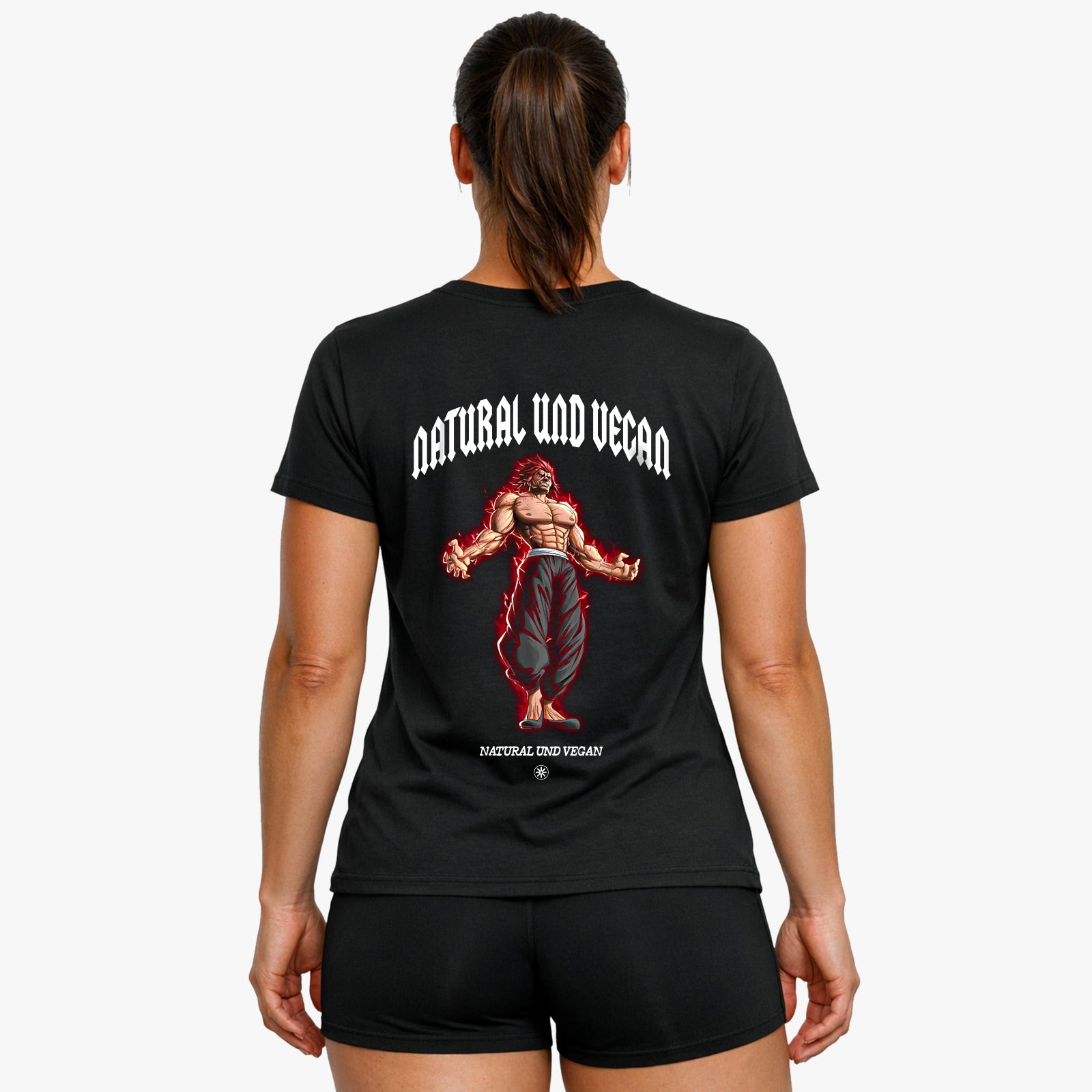 Natural und Vegan (Backprint) Shirt