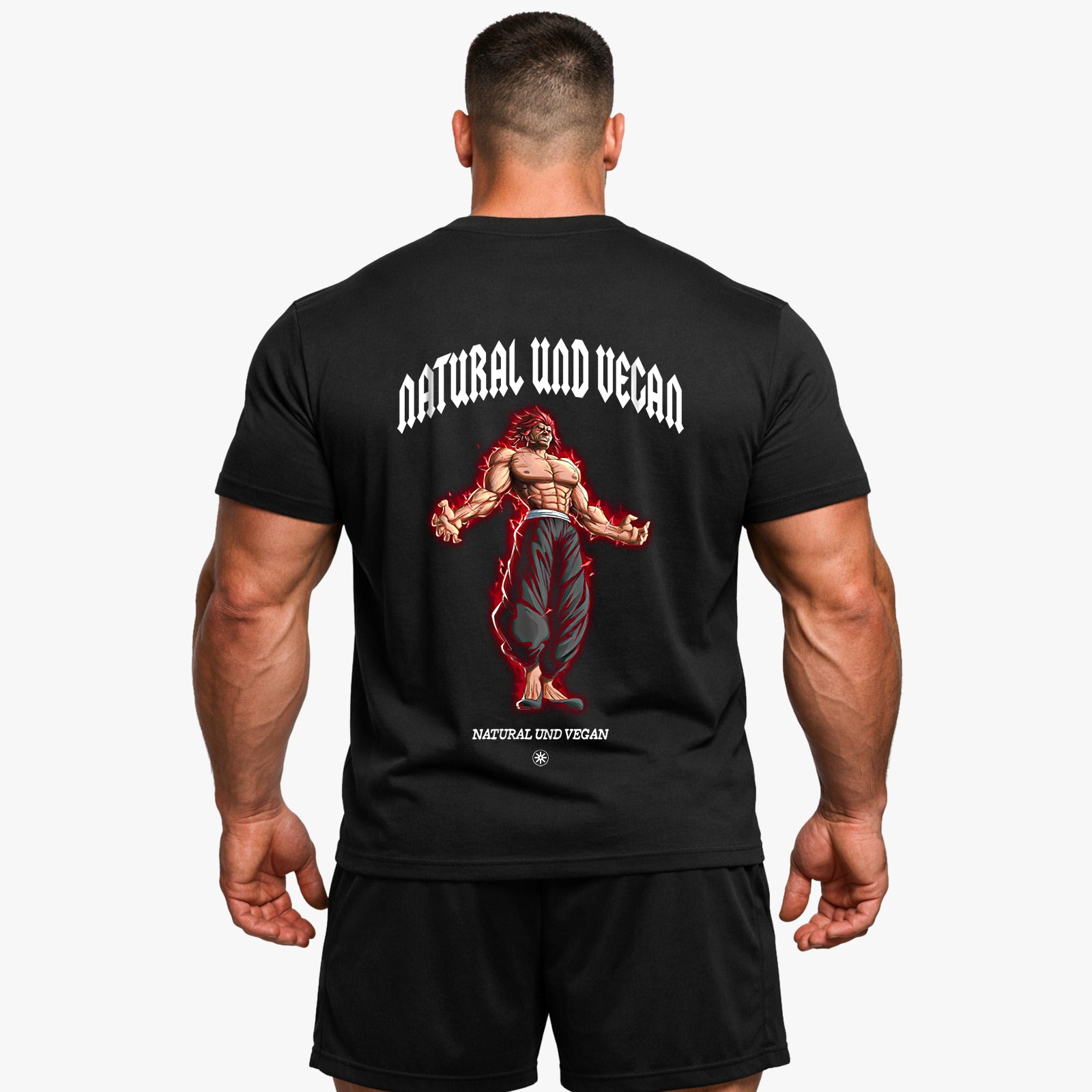 Natural und Vegan (Backprint) Shirt