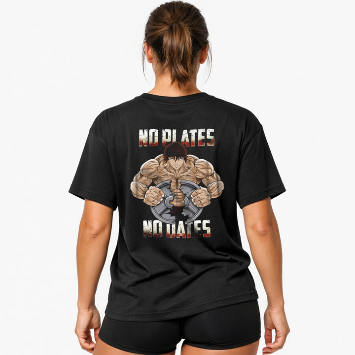No Plates,no dates Oversized (Backprint) Shirt