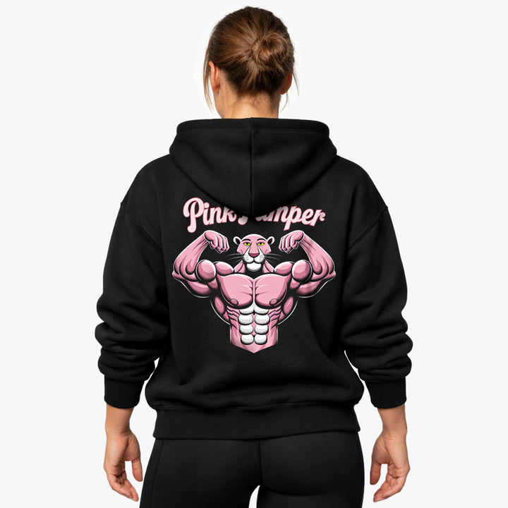 Pink Jumper Oversized (Back Print) Hoodie
