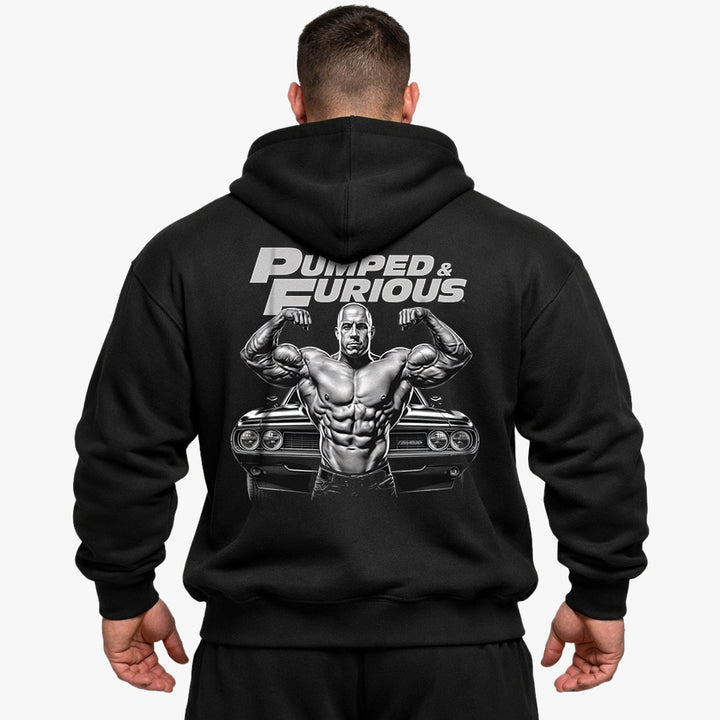 Pumped & Furious Oversized (Backprint) Hoodie