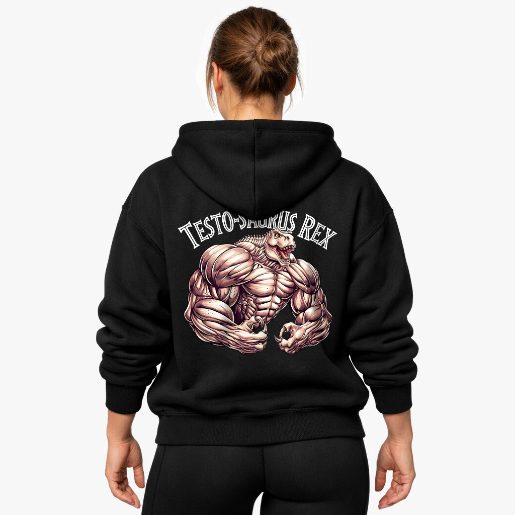 Testo-saurus rex Oversized (Backprint) Hoodie