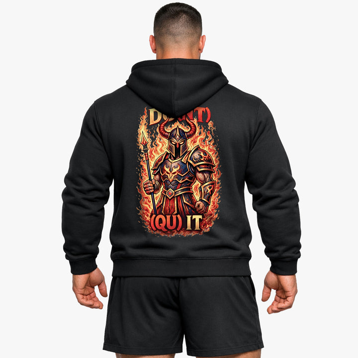 Do(nt) (Qu)it (Backprint) Hoodie