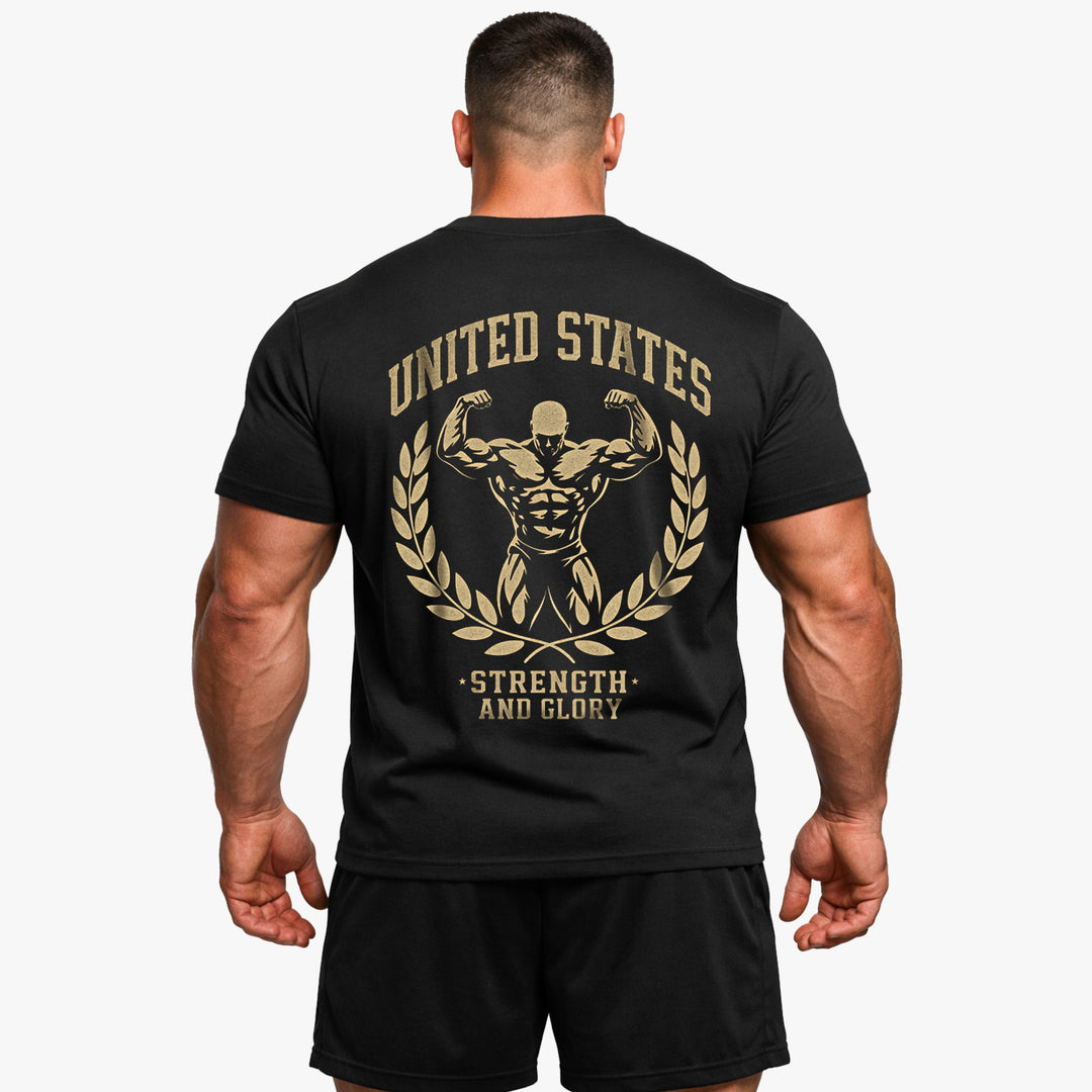 United States (Backprint) T-Shirt
