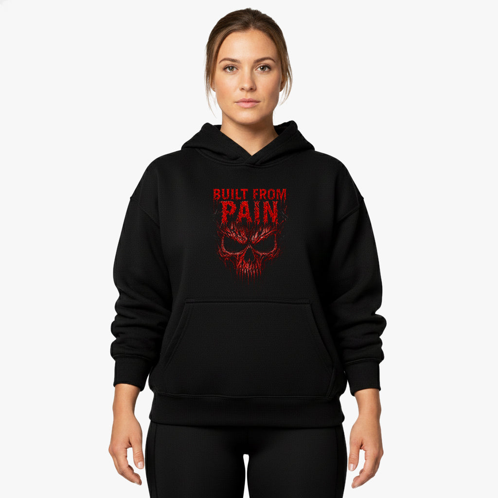 Built From Pain Oversized Hoodie