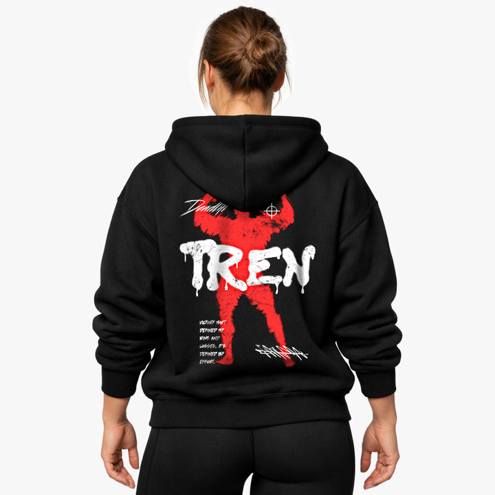 effort (Backprint) Oversized Hoodie