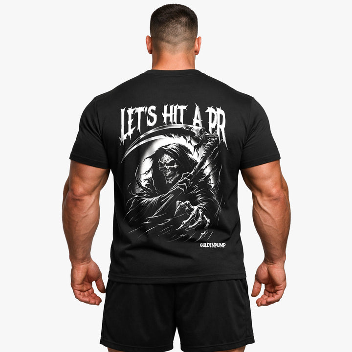 lets hit a pr (Backprint) Shirt
