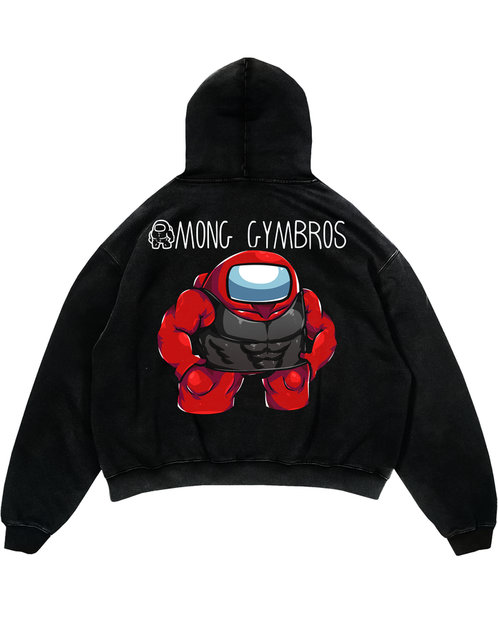 Among Gymbros Oversized Hoodie