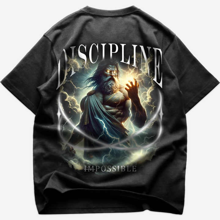 Discipline (backprint) Oversized Shirt