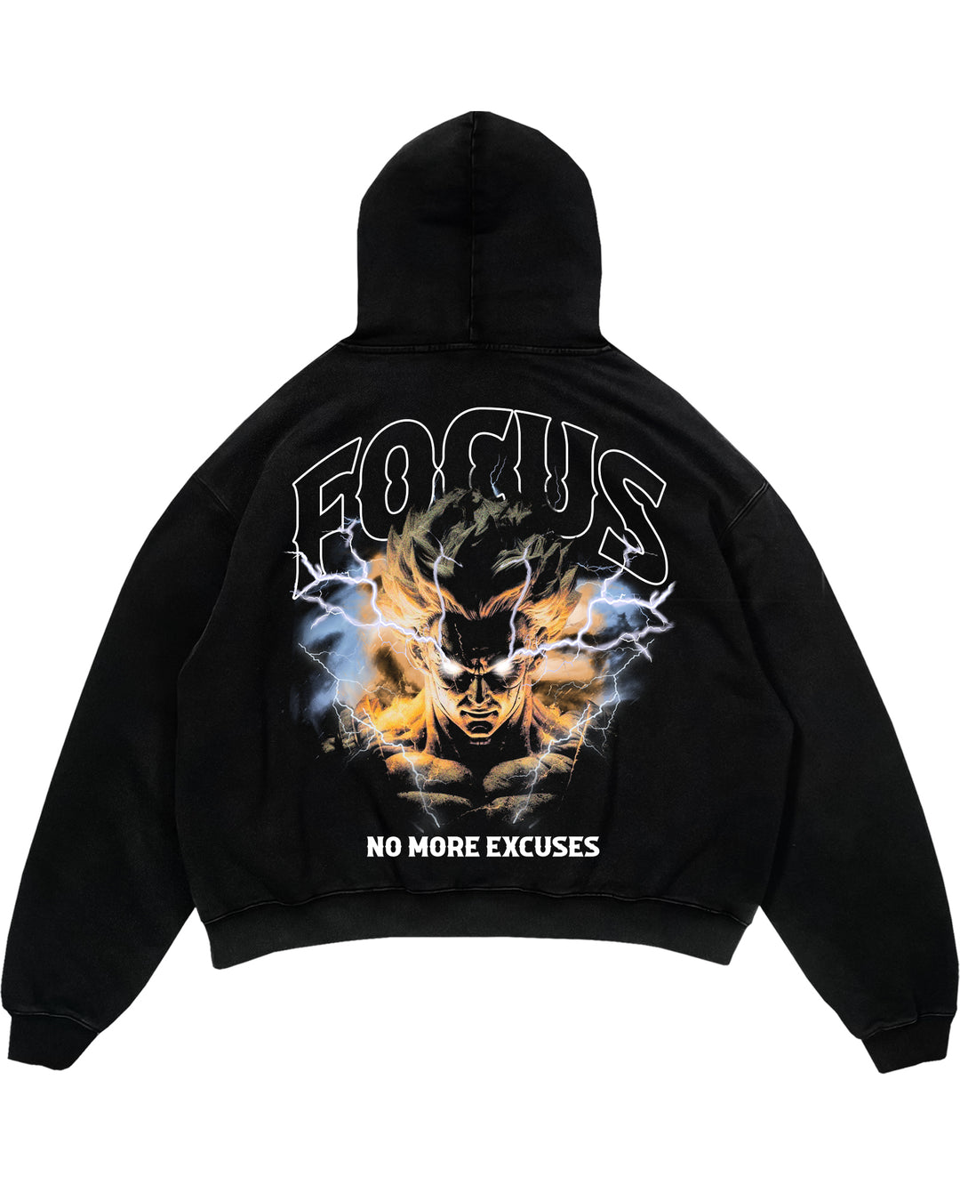 Focus Oversized (Backprint) Hoodie