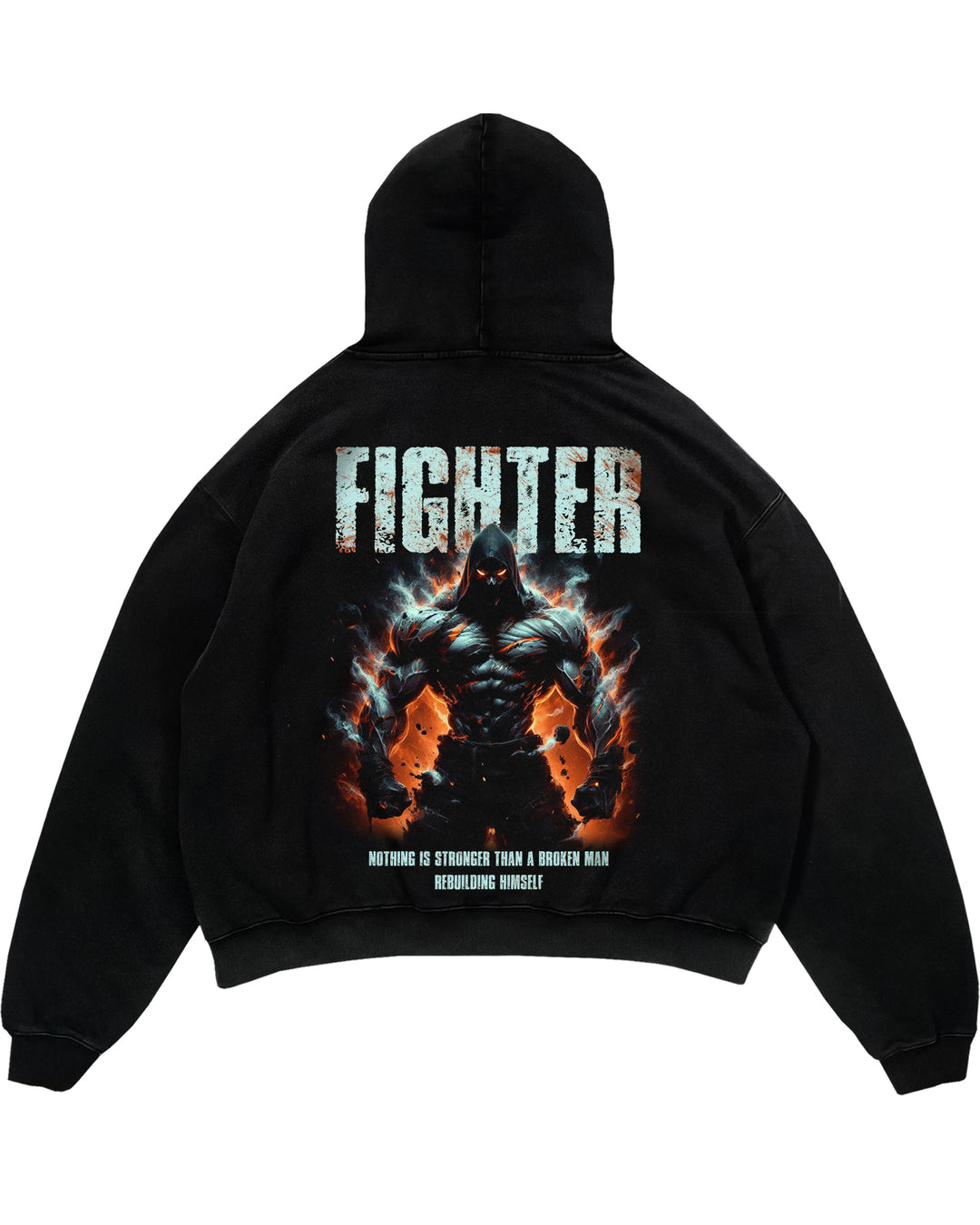 Fighter Oversized (Backprint) Hoodie