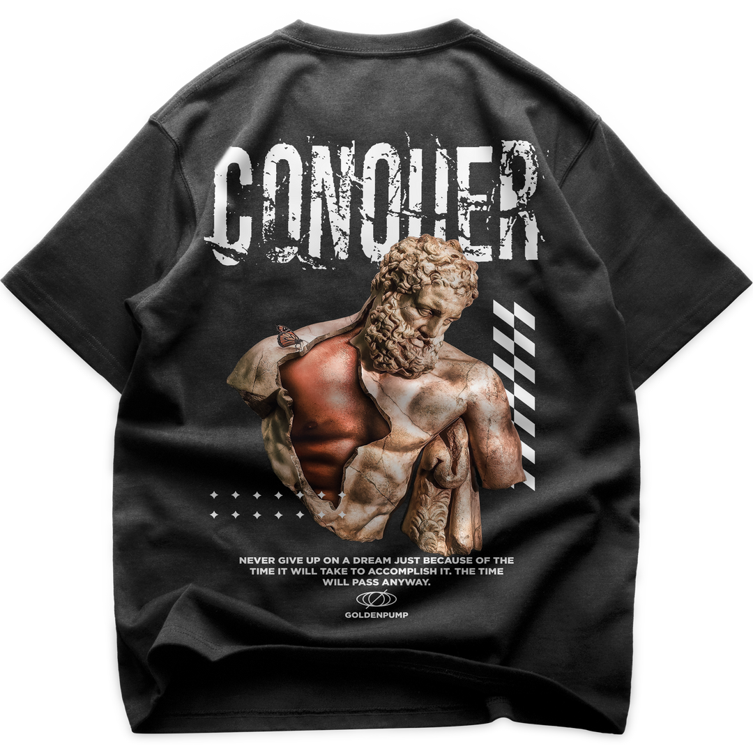 Conquer (Backprint) Oversized Shirt